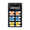 Imagen de Pinza para cabello Ushas x 6 unidades - Surtidas