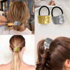 Imagen de Goma para cabello con aplique medio aro- 2 colores