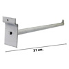 Imagen de Ménsula para estante panel ranurado 31cm -  USADO - Consultar Por Cantidad y Retiro