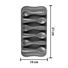Imagen de Molde en silicona para hacer Cucharas de Chocolate x 6