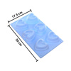 Imagen de Molde de silicona para 6 corazones