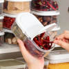 Imagen de Recipiente para alimentos con Divisiones y Tapas independientes
