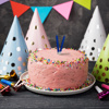 Imagen de Velas de cumpleaños torneadas con base x 10 unidades