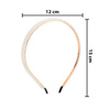 Imagen de Vincha tiara - 3 líneas de perlas - Accesorios Ushas