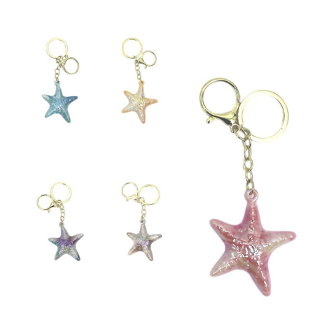 Imagen de Llavero estrella de mar -  Diseños SURTIDOS.
