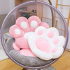Imagen de Almohadón Pata De Gato - Asiento Puff Peluche Huella