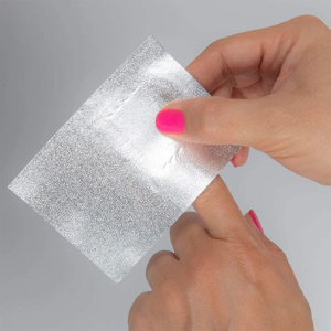 Imagen de Láminas de papel aluminio removedoras de esmalte en gel - 100 unidades