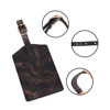 Imagen de Identificador de equipaje - Etiqueta para valijas con funda protectora y hebilla
