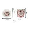 Imagen de Taza cerámica con cuchara y plato - Diseños varios MAMÁ