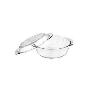 Imagen de Bowl de vidrio con tapa-18x8cm en caja