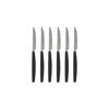Imagen de Cuchillos acero inox.-2 colores X 6 pc-21,5cm
