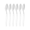 Imagen de Cucharas acero inox.-2 colores X 6 pc-19,5cm