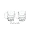 Imagen de Jarra para cerveza de vidrio X 2  Unidades  -600ml