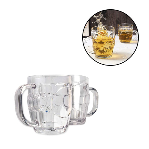 Imagen de Jarra para cerveza de vidrio X 2 Unid. 600 ml