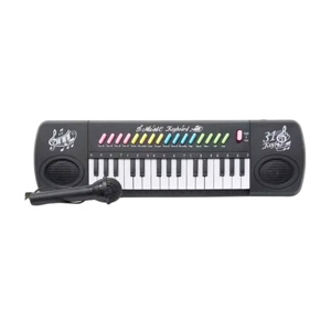 Imagen de Pianito multifuncion en caja con microfono-49x13x4,5cm.