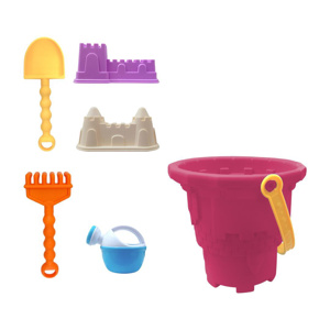 Imagen de Balde con accesorios para playa 6 pc.
