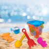 Imagen de Balde con accesorios para playa 7 pc.