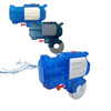 Imagen de Pistola de agua transparente a presion C/U con rueda