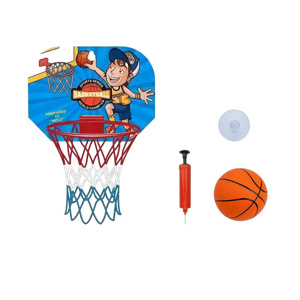 Imagen de Tablero de Basquetbol con pelota e inflador