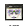 Imagen de Stickers gemas Piedritas Decoración Rostro -Fiesta Halloween Disfraz