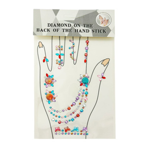 Imagen de Piedritas Sticker Strass Decoración Para Manos