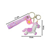 Imagen de Llavero Unicornio Con correa y Aro gancho - Diseños surtidos.