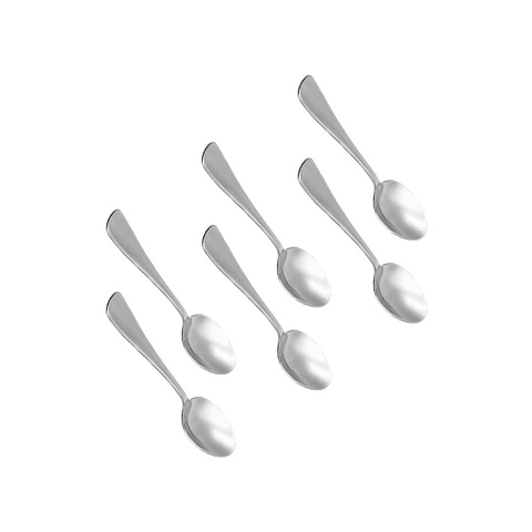 Imagen de Cucharas  Set x 6 cucharas en acero inoxidable