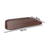 Imagen de Bandeja rectangular plastica tipo madera-41x30cm 2 colores