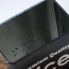Imagen de Tarro metal negro-arroz con tapa para cocina-19x12x8cm.