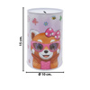 Imagen de Alcancia lata estampdo infantil- rosa- 15x10cm-2 diseños