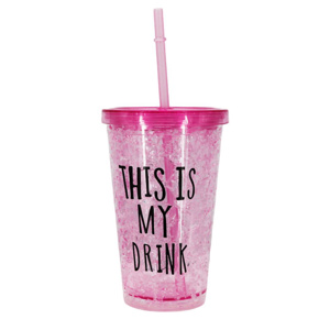 Imagen de Vaso con tapa y sorbito  450 ml