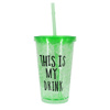 Imagen de Vaso con tapa y sorbito  450 ml