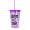 Imagen de Vaso con tapa y sorbito  450 ml