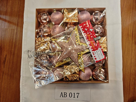 Imagen de Navidad chirimbolos 6 cm.surtidos + puntero-caja por 26pc-ro