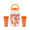 Imagen de Frasco para jugos con canilla y tapa-estampado con vasos-3,8