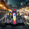 Imagen de Auto F1 a control remoto - Ruedas con luces