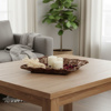 Imagen de Bandeja Símil ratán Rectangular Panera Decoración