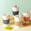 Imagen de Vaso Take Away con tapa y banda de protección calor y antideslizante
