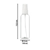 Imagen de Botella de viaje vaporizador con tapa 190ml