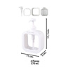 Imagen de Frasco dispensador Diseño Cuadrado  370 ml