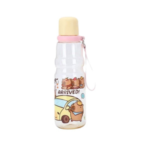 Imagen de Botella de agua infantil Con tapón y correa - Diseños surtidos