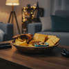 Imagen de Bandeja símil ratán Redonda - Panera Decoración