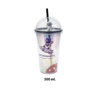 Imagen de Vaso Infantil Con sorbito y tapa - Diseños surtidos 500ml
