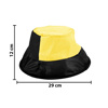 Imagen de Sombrero Futbolero Amarillo Negro
