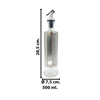 Imagen de Aceitero Botella spray con graduaccion 500ml