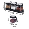 Imagen de Especiero x 3 pcs con base  - Incluye cucharas