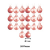 Imagen de Navidad bolas 5cm-caja por 20pc-oro rosa-caja
