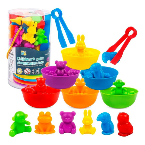 Imagen de Juego didáctico Clasificación de colores - Montessori