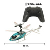 Imagen de Helicóptero a control remoto Vuelo real Diversión extrema