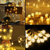 Imagen de Navidad 20 luces bolitas transparentes- cable 4 mts transpar